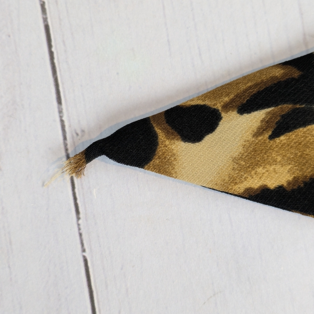 Scotch & Soda • Leopard Print Bow Blouse - Picture 10 of 12